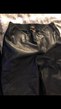 Soft leather pants 