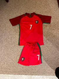 New! Italia and Portugal soccer outfits