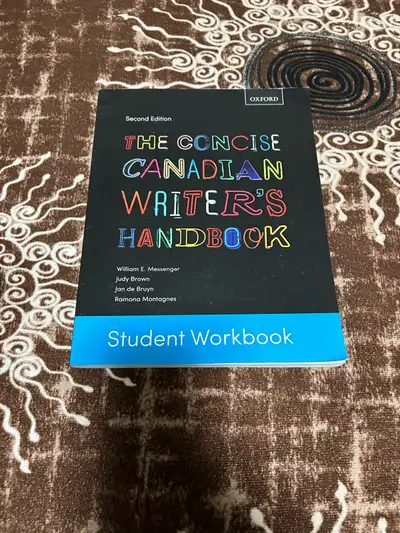 The Concise Canadian Writer’s Handbook Student Workbook, View more