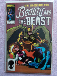 Marvel comics Beauty and the Beast #1-4