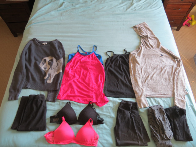 Large girls clothes bundle size 14-16 years old. Abercrombie lon in Kids & Youth in Vernon