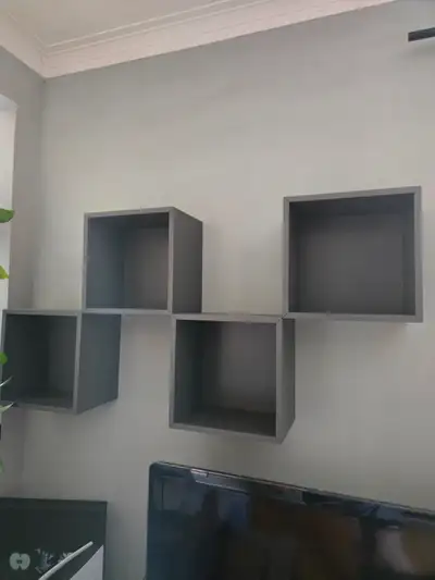 4 IKEA EKET Cabinets, dark gray, View more