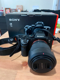 !!!Sony Alpha 7II with 28-70 lens and 55-250 lens for SALE!!!