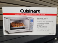 Brand New SS Cuisinart Deluxe Convection Toaster Oven Broiler