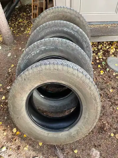 275/65R18 All season tires, tires only A set of 4 tires for $550 Original from New F150 Drove 9k km...