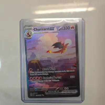 Pokemon Charizard 151 SIR NM FOR TRADE, View more