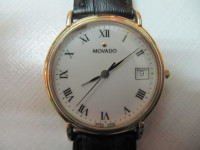 Classic SwissMade Movado 87 A4 0887 Mens Watch Like New Complete
