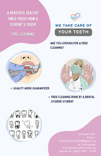 Free Dental Cleaning Services