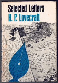 HP Lovecraft Books - Selected Letters.  Quite rare - 1st edition
