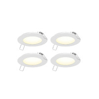 Essentials - set of four 3" ultraslim recessed LED panels