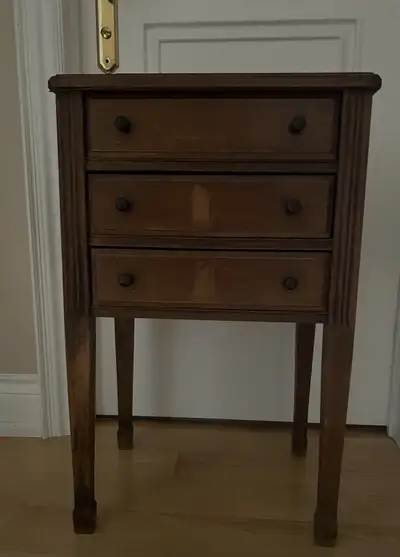 Vintage work table or a nightstand , View more