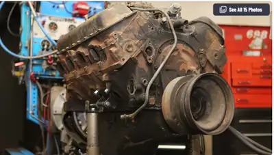 Looking for a 454 motorhome engine with transmission peanut port is ok . will consider other engines...