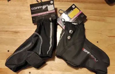 Garneau wind dry SL and power seal cycling shoe covers size XS, View more