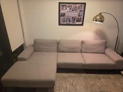 Grey Left Facing Sectional Sofa, View more