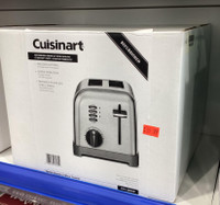 CUISINART CPT-160IHR Metal Classic 2-Slice Toaster, Brushed Stai