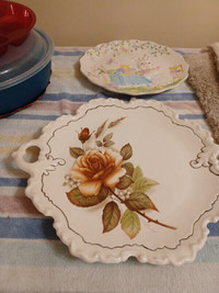 decorated platters