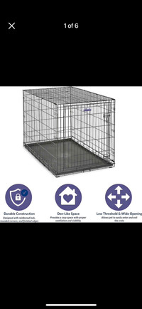 42” Dog Crate or Dog Kennel