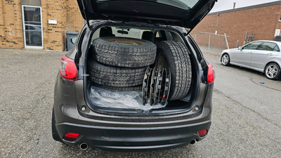 BFGoodrich Winter Tires My wife got it when she bought a Mazda CX 5 earlier this summer. She totaled...