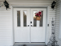 Entry Door, Double 36" with Glass