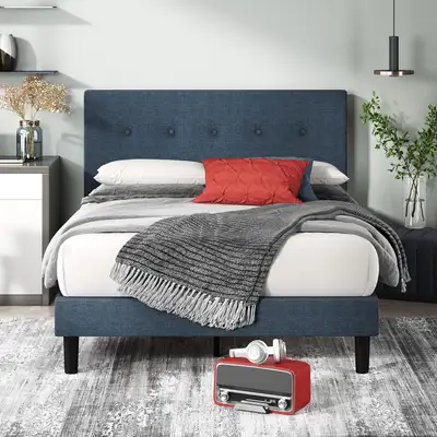 Upholstered King size bed - BRAND NEW, View more