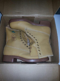 $30 brand new steel toe work boots. still in box. size 8