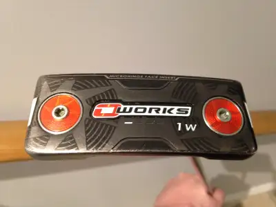 Odyssey O-WORKS 1W Putter with Super Stroke Pistol 1.0 grip, View more