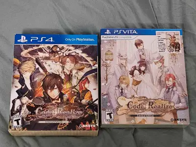 Selling my Collection for more space. Code:Realize ~ Future Blessings ~ LE on PS Vita. (Brand Sealed...
