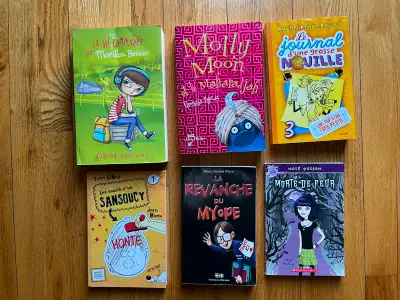 LIVRES ENFANT / ADO / JEUNESSE (5$ ch/ 25$ le lot de 6 livres), View more