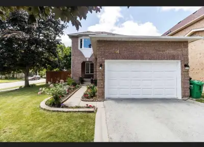 Corner lot for rent, 3 bedrooms, 1.5 washrooms. Clean house newly painted and renovated. Parking ava...