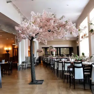 Beautiful and highly realistic cherry blossom trees available in pink and white. Perfect for wedding...