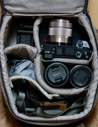 Sony A6100  with lenses and extras