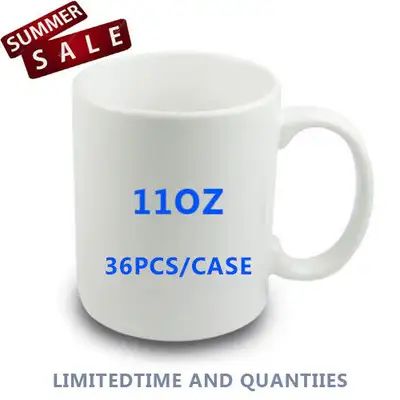 11oz Sublimation Mugs for heat press 36pcs/Case, View more