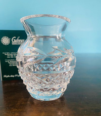 Galway Irish Crystal vase