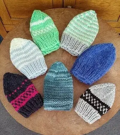Kids & Baby Hats-Hand knit, View more