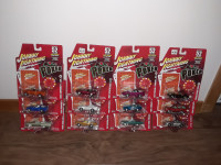 Complete set 12 of Johnny Lightning Poker Cars/Chips Series 1