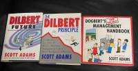 4 Dilbert books by Scott Adams