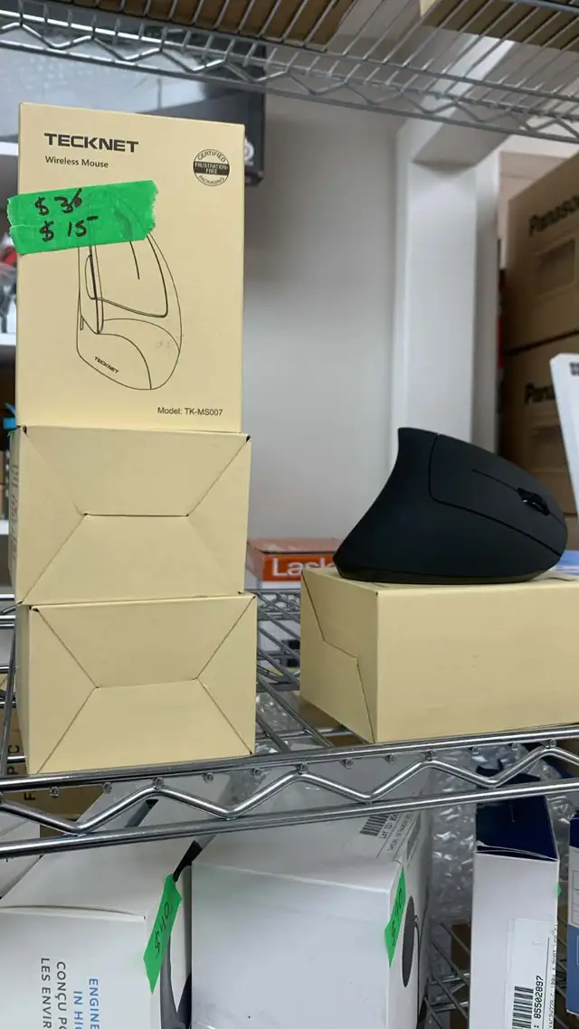 Wireless Tecknet Mouse Tk-MS007 in Mice, Keyboards & Webcams in Mississauga / Peel Region - Image 2