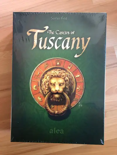 The Castles of Tuscany Board Game $50 firm new Located in Falconridge NE