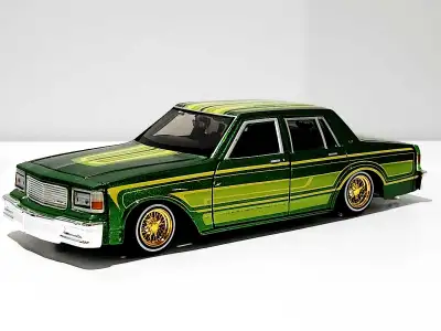 1987 Chevrolet Caprice Lowrider 1:26 diecast model , View more