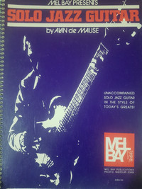 Solo Jazz Guitar Book by Mel Bay