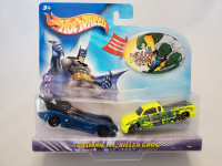 1:64 Diecast Hot Wheels Batman Batmobile vs. Killer Croc Pickup