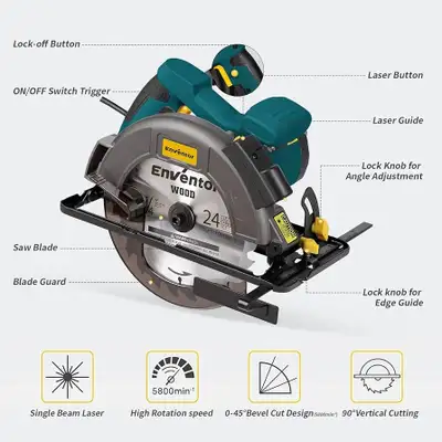 Enventor Circular Saw, View more
