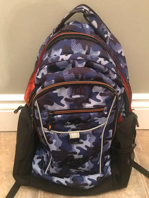Roots Camouflage Large Boys Backpack
