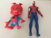 figurines spiderman .