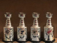 Tampa Bay Lightning MINI STANLEY CUP NHL HOCKEY TROPHY LABATT'S BLUE  BEER Nice