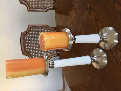 Brand New Pair-Candlestick Holders, View more