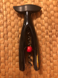 Le Creuset Activ Ball CorkScrew Black With Red Ball