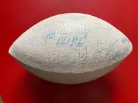 1980 MONTREAL ALOUETTES TEAM SIGNED FOOTBALL