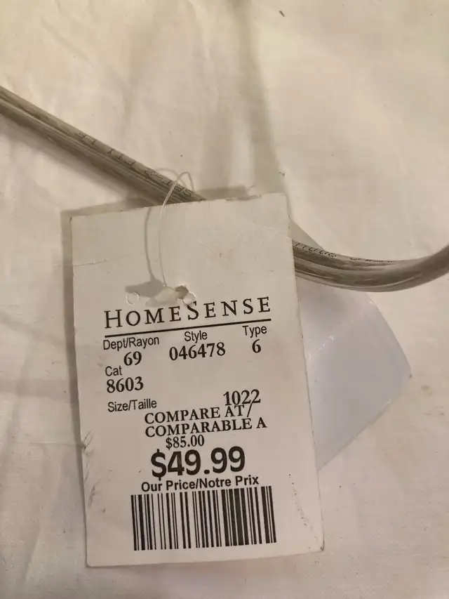 Glass and Wood Table Lamp - New* in Indoor Lighting & Fans in City of Toronto - Image 8