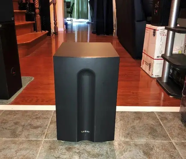 Infinity 8" 100 Watt Active Subwoofer TSS450 Stereo Systems & Home